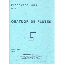 Quatuor op.106 : pour - Florent Schmitt