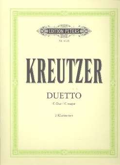 Duetto C-Dur für 2 Klarinetten