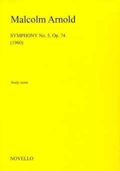 Symphony no.5 op.74 : for orchestra