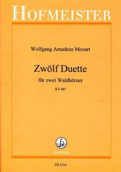 Zwölf Duette, KV 487