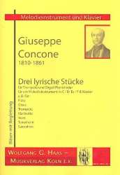 3 lyrische Stücke : für - Giuseppe Concone