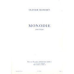 Monodie : pour orgue - Olivier Messiaen