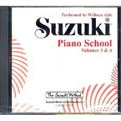 Suzuki piano school vols.3+4 : CD - Shinichi Suzuki