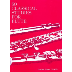 50 classical Studies for Flute - Frans Vester