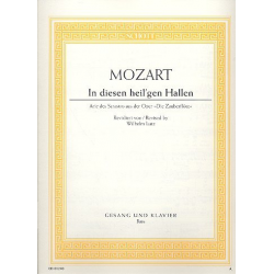 In diesen heil'gen Hallen  aus - Wolfgang Amadeus Mozart / Arr. Wilhelm Lutz