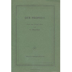 Der Prophet : Libretto (dt) - Giacomo Meyerbeer