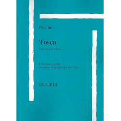 Tosca : Klavierauszug (dt/it) - Giacomo Puccini