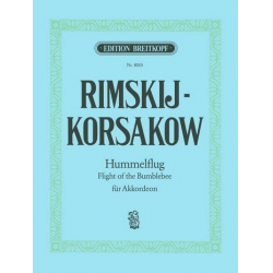 Hummelflug . für Akkordeon - Nicolaj / Nicolai / Nikolay Rimskij-Korsakov