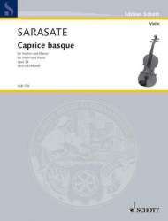 Caprice basque op.24 : für Violine und Klavier - Pablo de Sarasate