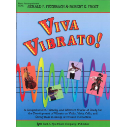 Viva Vibrato - for Strings - Piano Accompaniment - Gerald F. Fischbach