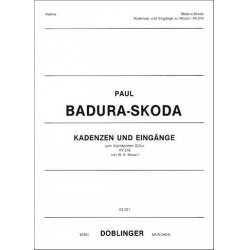 Kadenzen und Eingänge - Paul Badura-Skoda