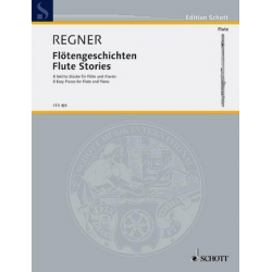 Flötengeschichten : 8 leichte - Hermann Regner