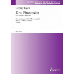 3 Fantasien nach Hölderlin : für - György Ligeti