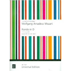 Rondo in D, KV Anh. 184 - Wolfgang Amadeus Mozart