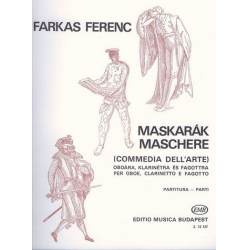 Maschere Commedia dell'arte per - Ferenc Farkas