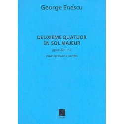 Streichquartett G-Dur Nr.2 op.22,2 : - George Enescu