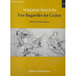 5 Bagatelles : for guitar - William Walton