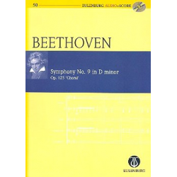 Sinfonie d-Moll Nr.9 op.125 (+CD) : - Ludwig van Beethoven
