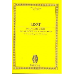 Fantasie über ungarische - Franz Liszt