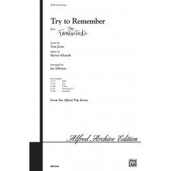Try to Remember (The Fantasticks) SAB - Tom Jones