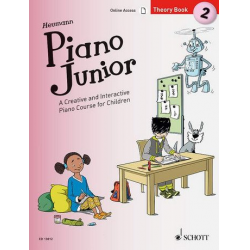 Piano junior - Theory Book vol.2 : - Hans-Günter Heumann