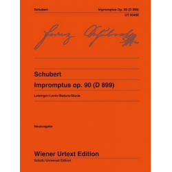 Impromptus op.90 D899 : - Franz Schubert / Arr. Paul Badura-Skoda