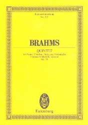 Quintett f-Moll op.34 - Johannes Brahms