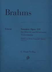 Sonaten op.120 : für Klarinette - Johannes Brahms