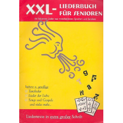 XXL-Liederbuch für Senioren (Großdruck)