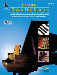 Piano For Adults Book 2 (Audio) (english) - Jane Smisor & Lisa & Lori Bastien