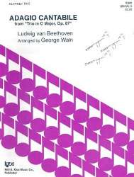 Adagio Cantabile Opus 87 für drei Klarinetten - Ludwig van Beethoven / Arr. George Waln