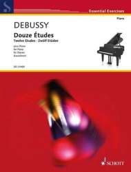 12 Études : - Claude Achille Debussy