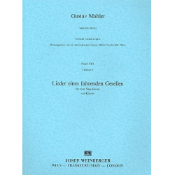 Lieder eines fahrenden Gesellen : - Gustav Mahler
