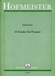 24 Etüden für Posaune - Ernst Paudert / Arr. Franz Seyffarth