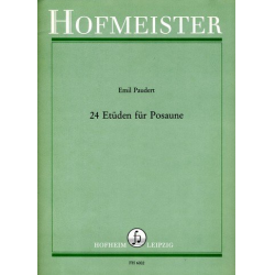 24 Etüden für Posaune - Ernst Paudert / Arr. Franz Seyffarth