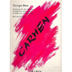 Carmen : für 3 Gitarren - Georges Bizet