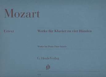 Werke für Klavier zu 4 Händen - Wolfgang Amadeus Mozart / Arr. Peter Jost