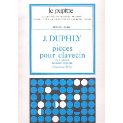 Pieces pour clavecin - Jacques Duphly