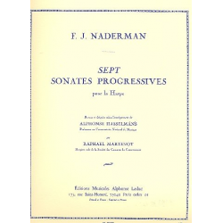 7 sonates progressives : pour la - Francois Joseph Naderman-Schuecker