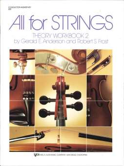 Alles für Streicher Band 2 / All For Strings vol.2 - Theorie Arbeitsheft / Theory Workbook (english) FS + Manual
