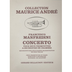 Concerto re majeur pour - Francesco Onofrio Manfredini