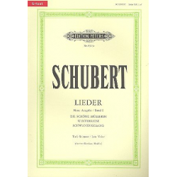 Lieder Band 1 : 3 Liederzyklen - Franz Schubert