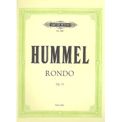 Rondo Es-Dur op.11 : für Klavier - Johann Nepomuk Hummel