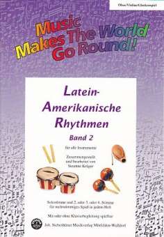 Lateinamerikanische Rhythmen Bd. 2 - Stimme 1+2 in C - Oboe / Violine / Glockenspiel
