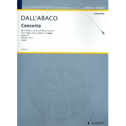 Concerto op.2,5 : - Evaristo Felice Dall'Abaco