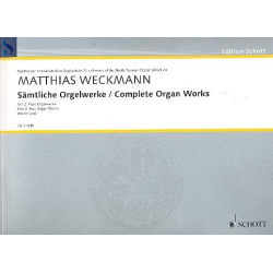 Sämtliche Orgelwerke Band 2 : für Orgel - Matthias Weckmann