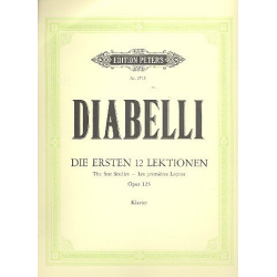 Die ersten Lektionen am Klavier - Anton Diabelli