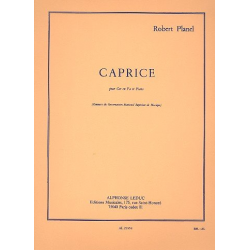 Caprice : pour cor en fa et piano - Robert Planel