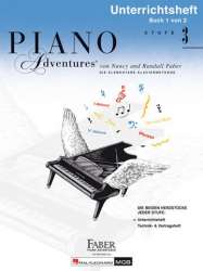Piano Adventures Stufe 3 - Unterrichtsheft Band 1 : - Nancy Faber