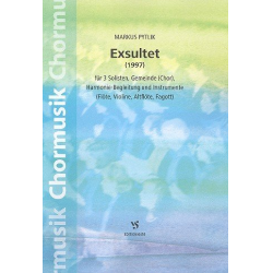 Exsultet : für 3 Solisten, Gemeinde (Chor), - Markus Pytlik